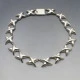 Vintage Silver Mexico Modernist Necklace