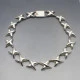 Chunky Silver Mexico Modernist Necklace