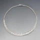 Flat Smooth 835 Silver Necklace
