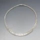 Flat Smooth 835 Silver Necklace
