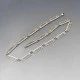 Rennie Mackintosh Style Silver Necklace