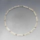 Rennie Mackintosh Style Silver Necklace