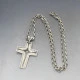 Uno A Erre  800 Silver Cross Pendant