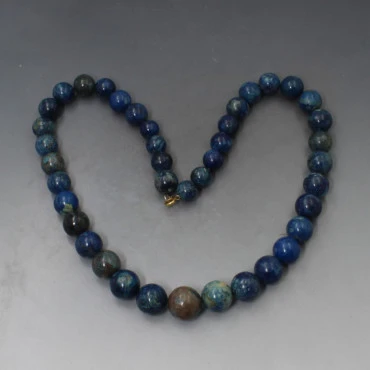 Azurite Beads Set 20 Inche