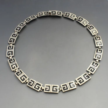 Mexico Taxco Silver Necklace