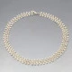 Herman Siersbol  Sterling Silver Modernist Necklace