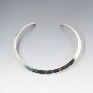 Ne From Silver Torque Necklace