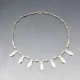 Silver Orla Petals Necklace 