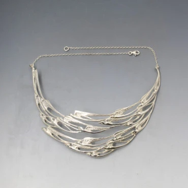 Silver Swallows Necklace as per design of Peter Wylie Davidson