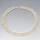 Herman Siersbol  Sterling Silver Modernist Necklace
