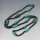 Malachite Cone Beads Necklace 