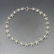 Hiho Silver  Flower Necklace 