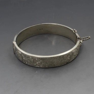 Deakin and Francis Silver Bangle
