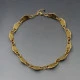 Monet Black and Gold  Necklace