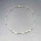 Silver Modernist Necklace