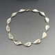 Herman Siersbol Silver Leaves Necklace