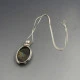  Labradorite and Silver Pendant