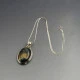  Labradorite and Silver Pendant