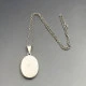 Mexico  Silver and Abelone Shell Pendant