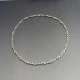 Designer Silver Link Necklace 
