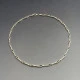 Designer Silver Link Necklace 