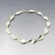 Herman Siersbol Sterling Silver Leaves Necklace