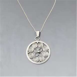 Julius A.L.Klagenborg 830 Silver Pendant