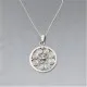 Julius A.L.Klagenborg Silver Pendant