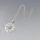 Julius A.L.Klagenborg Silver Pendant