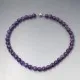 Purple Amethyst Beads Necklace 
