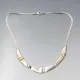 GIFA Danish Silver Modernist Necklace