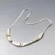 GIFA Danish Silver Modernist Necklace
