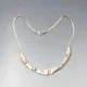 GIFA Danish Silver Modernist Necklace