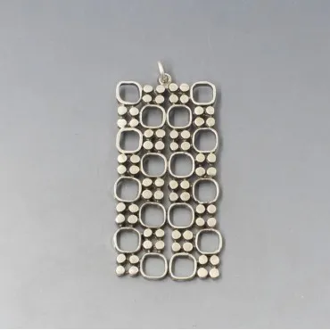 Rare Jorma Laine Kultateollisuus KY 830 Silver Pendant