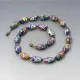 Venetian Bead Necklace 18.5 Inches 