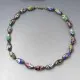 Venetian Millefiori Bead Necklace 18.5 Inches 