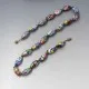 Venetian  Bead Necklace 18.5 Inches 