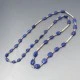 Silver and Lapis Lazuli Bead Necklace