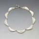 NE From Silver Link Necklace