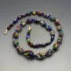 Venetian Millefiori Bead Necklace - 27.5 Inches 