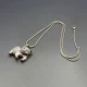 Sterling Silver Bear Pendant 