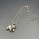 Sterling Silver Bear Pendant 