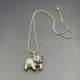 Sterling Silver Bear Pendant 