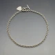Silver Heart Chain Necklace
