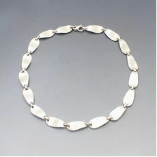 Silver WSG Links Necklace