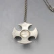 Caithness Jewellery Glass Silver Pendant