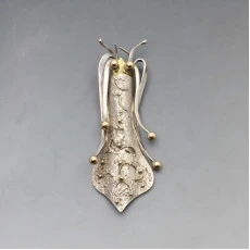 Graham Watling  Sterling Silver Locust Pendant