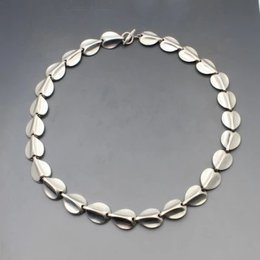 Herman Siersbol Silver Links Necklace 