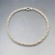 Silver Italian Rope Chain Necklace