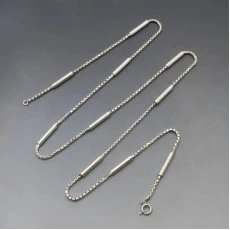 Italian Modernist Silver  Necklace